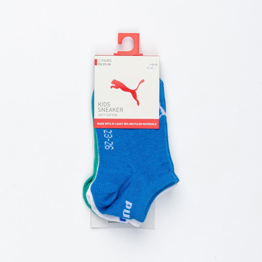 PUMA Sneaker Socken 3er Pack Duopack, knöchellange Sportsocken 