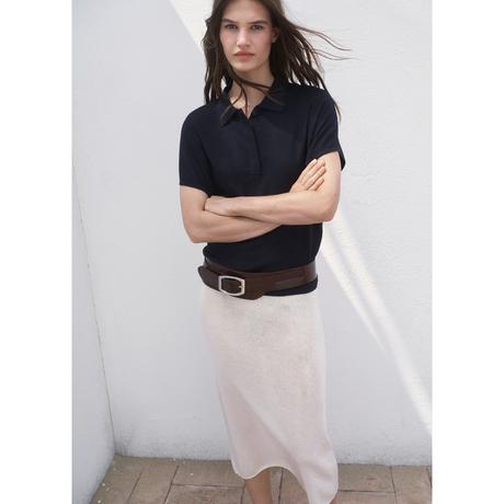 MANGO LUCCAPO Kurzarm Polo Pullover  