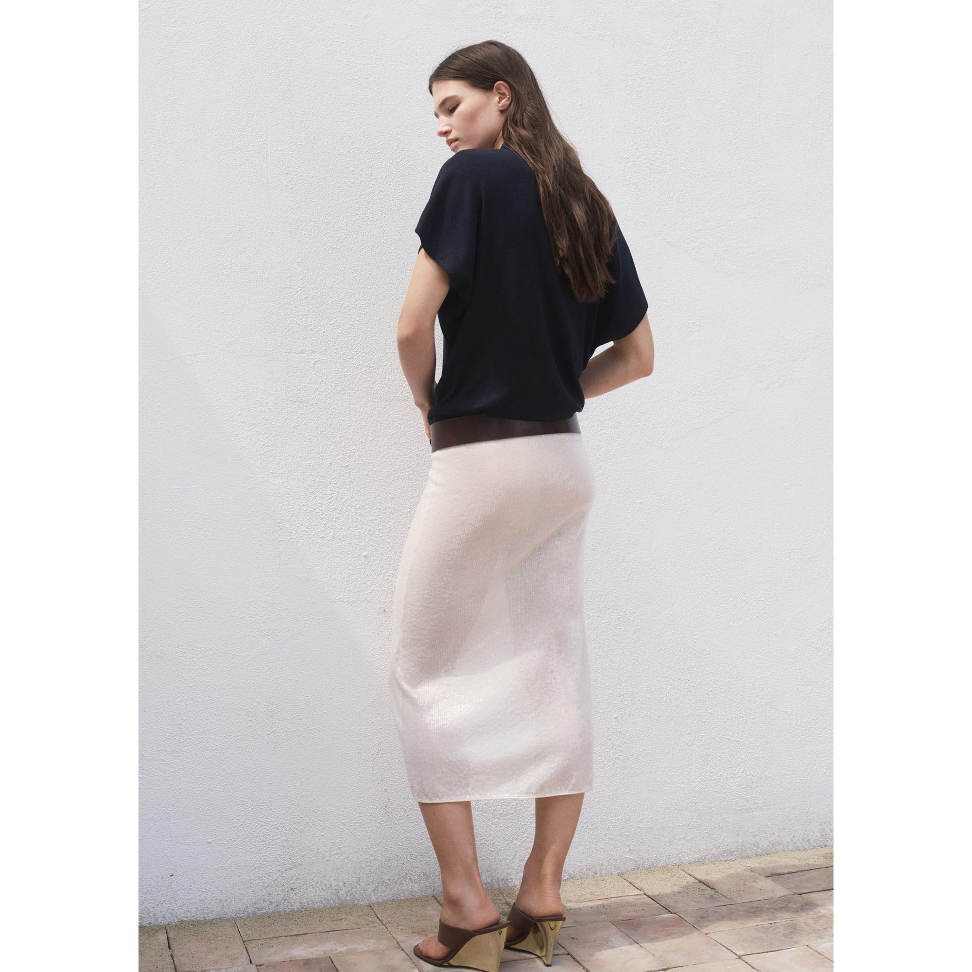 MANGO LUCCAPO Kurzarm Polo Pullover  