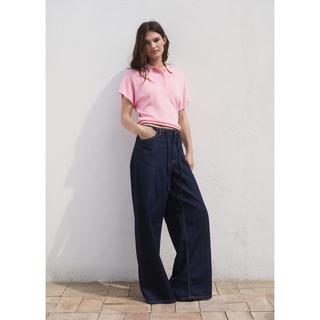 MANGO LUCCAPO Kurzarm Polo Pullover  