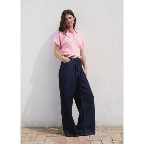 MANGO LUCCAPO Kurzarm Polo Pullover  