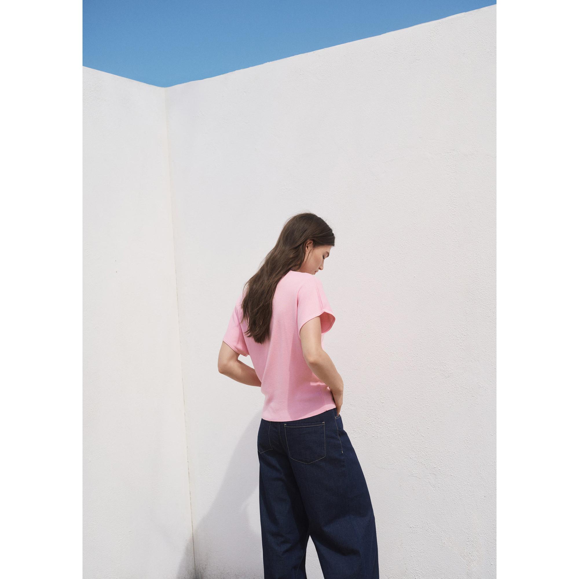 MANGO LUCCAPO Kurzarm Polo Pullover  