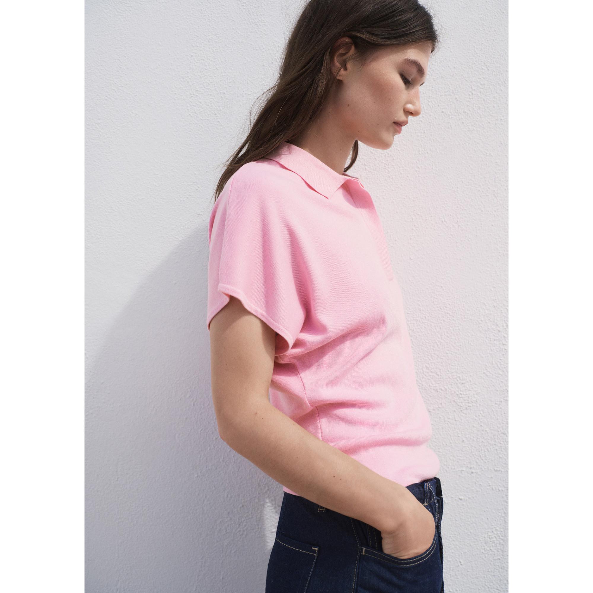 MANGO LUCCAPO Kurzarm Polo Pullover  