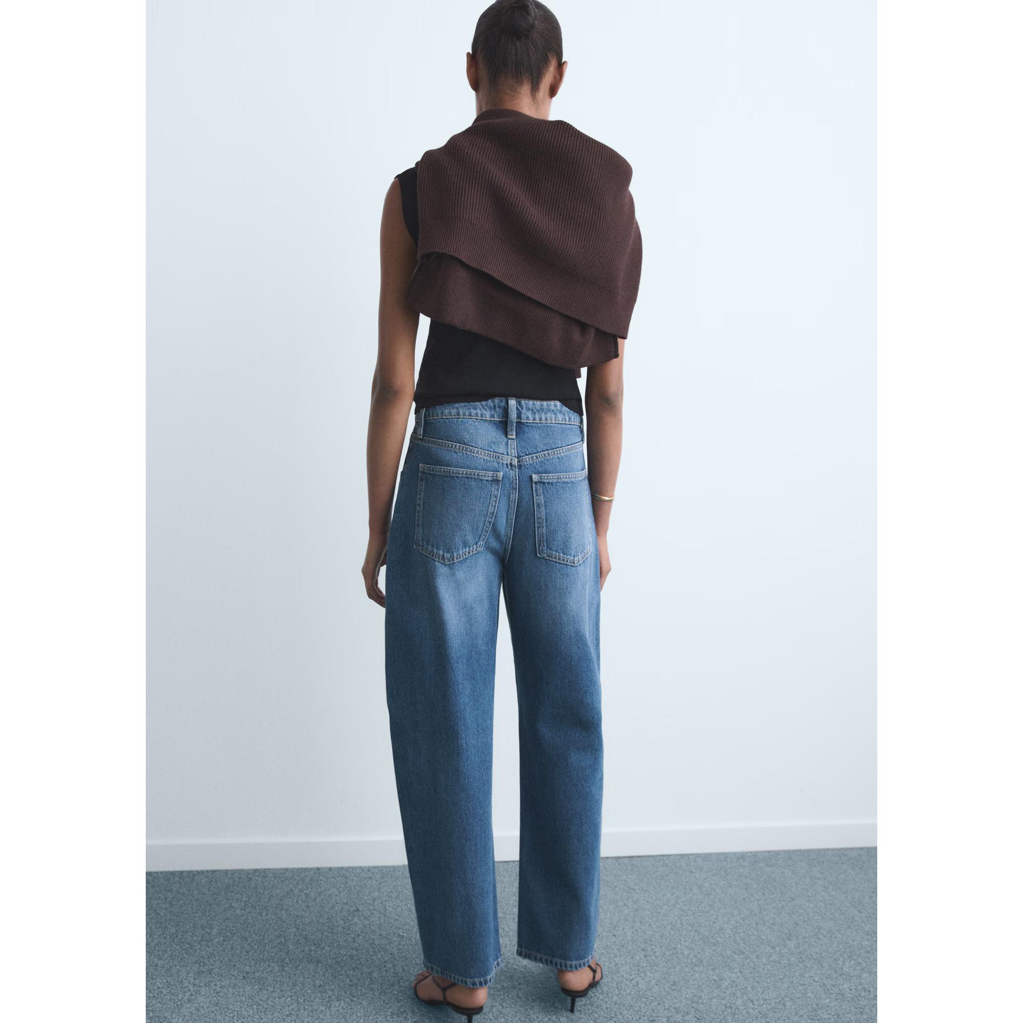 MANGO BET Balloon High Waist Jeans  