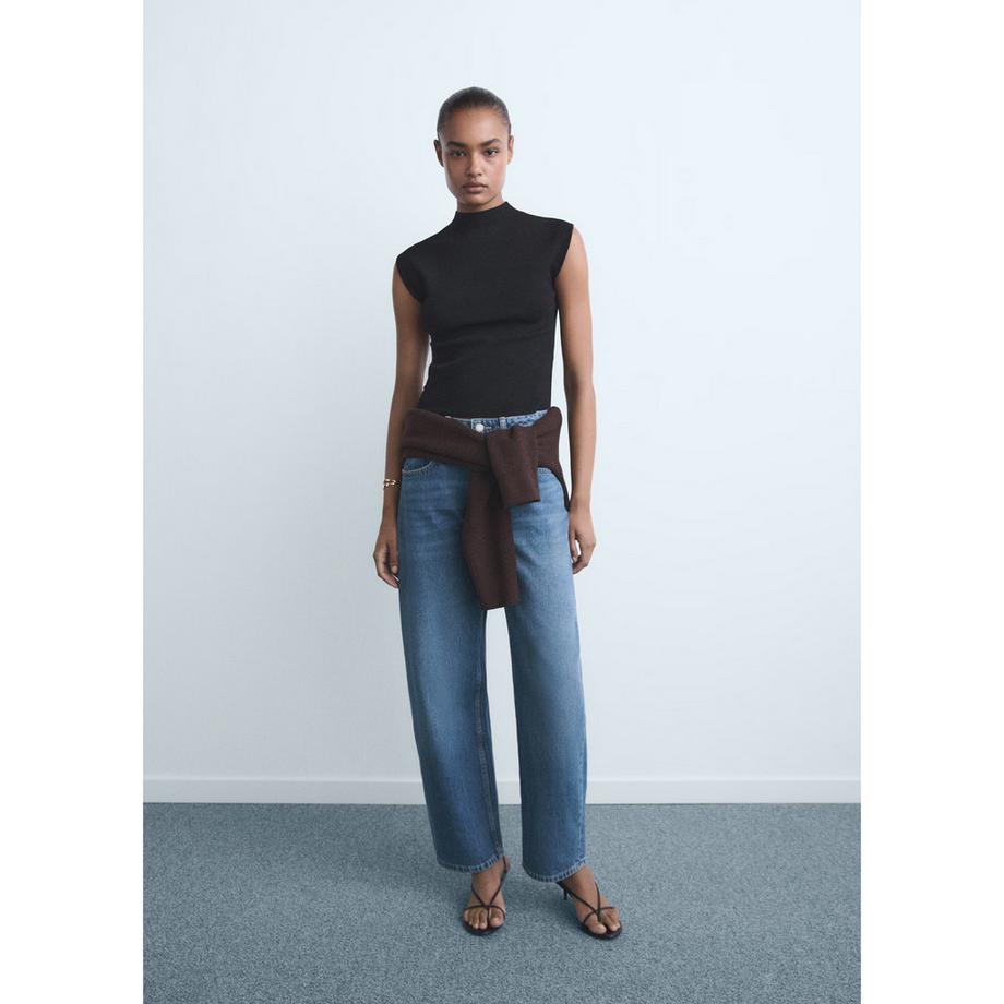 MANGO BET Balloon High Waist Jeans  