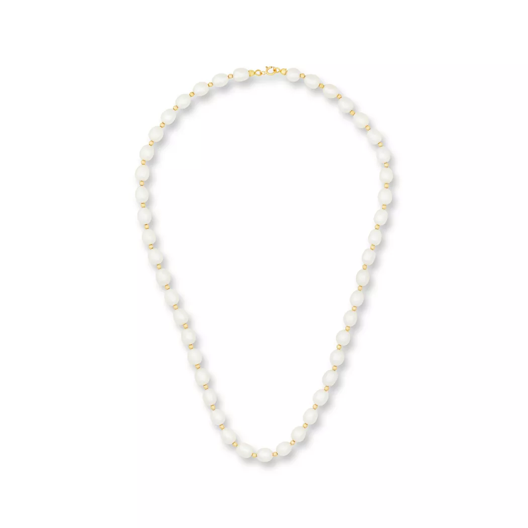 Puro® - Halskette, 43cm, Gelbgold