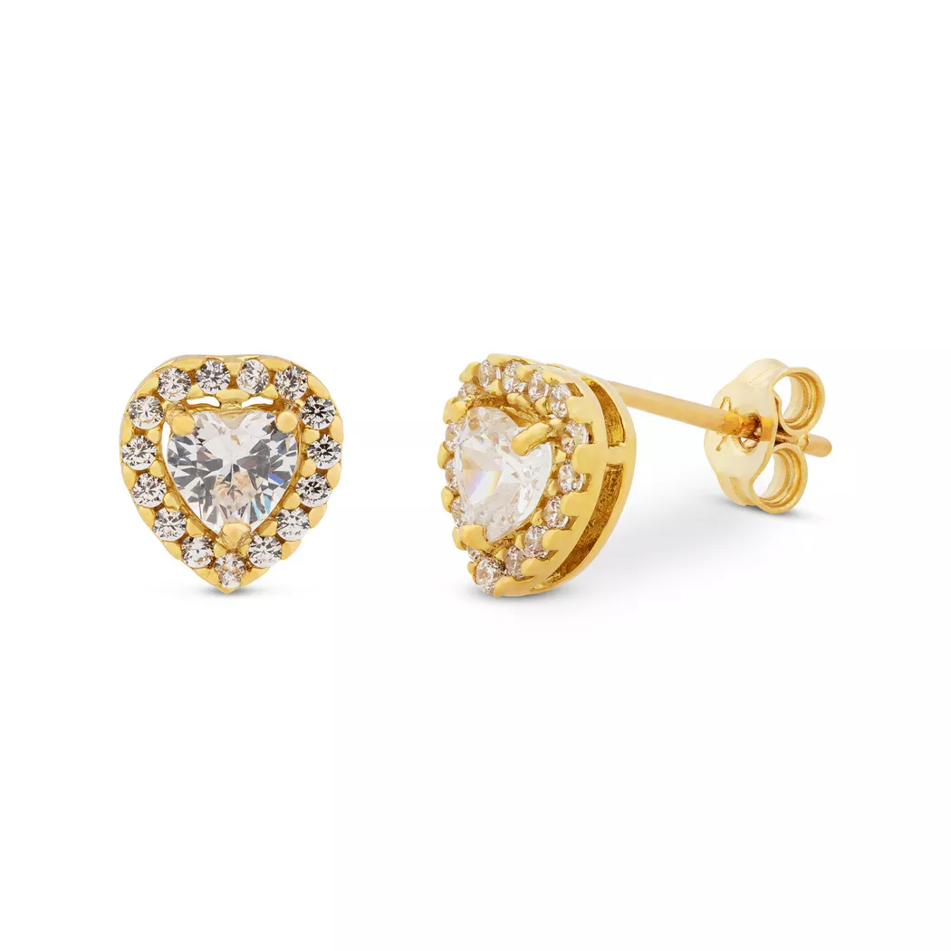 L' Atelier Gold 18 Karat by Manor - Ohrringe, One Size, Gelbgold