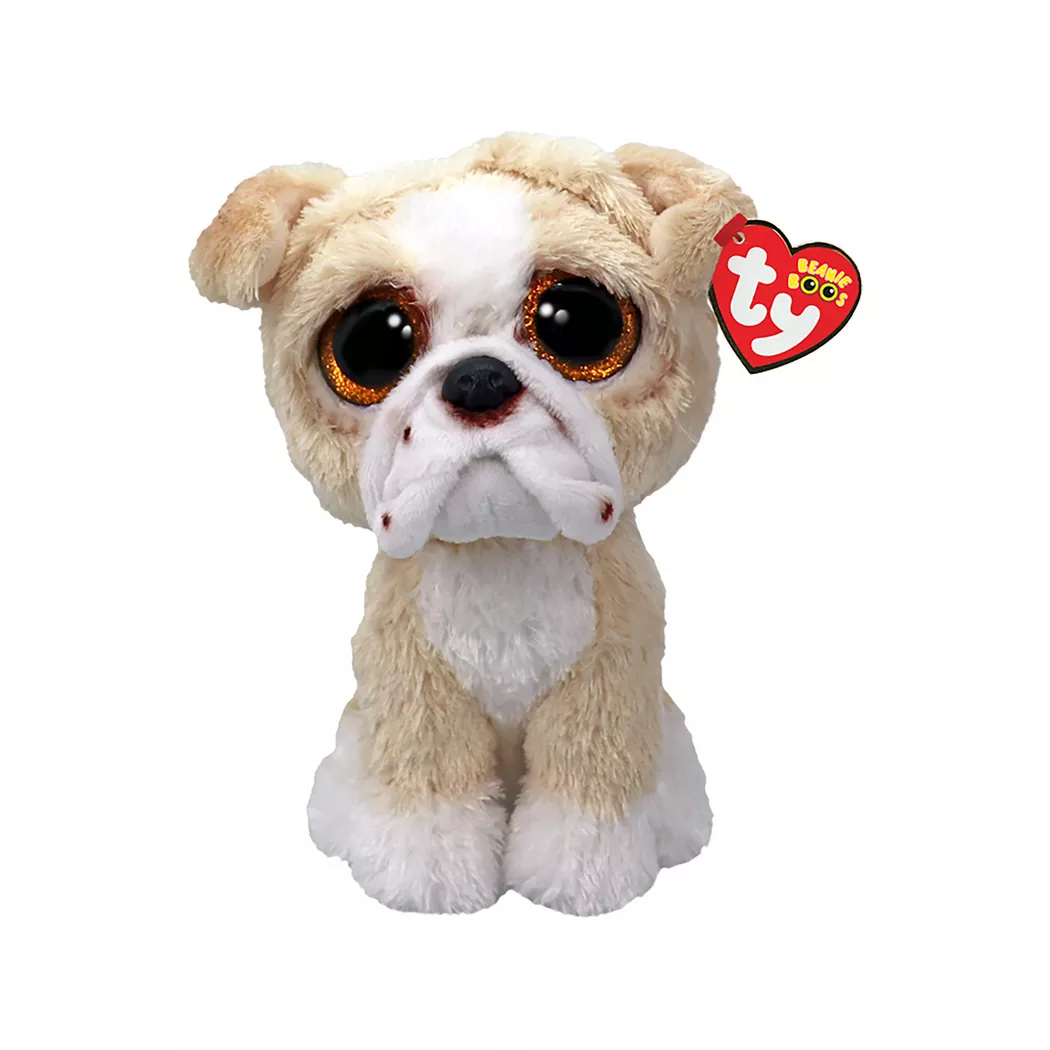 Ty - Pooch – Hellbraune Englische Bulldogge, 15cm, Beige