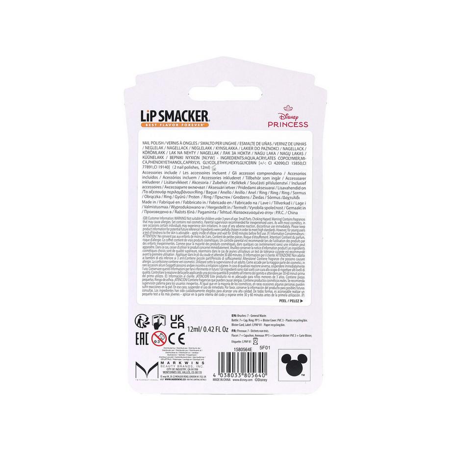 Disney  Princess Nail Duo Belle & Jasmin 