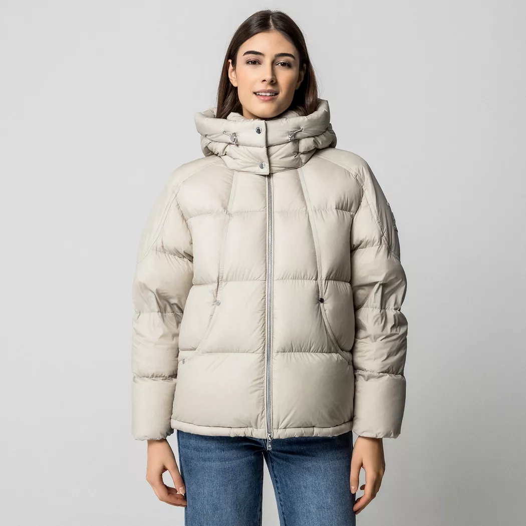 MOOSE KNUCKLES - Daunenjacke, für Damen, Ecru, Größe L