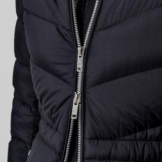 MOOSE KNUCKLES Daunenjacke mit abnehmbarem Shearling-Besatzkragen  
