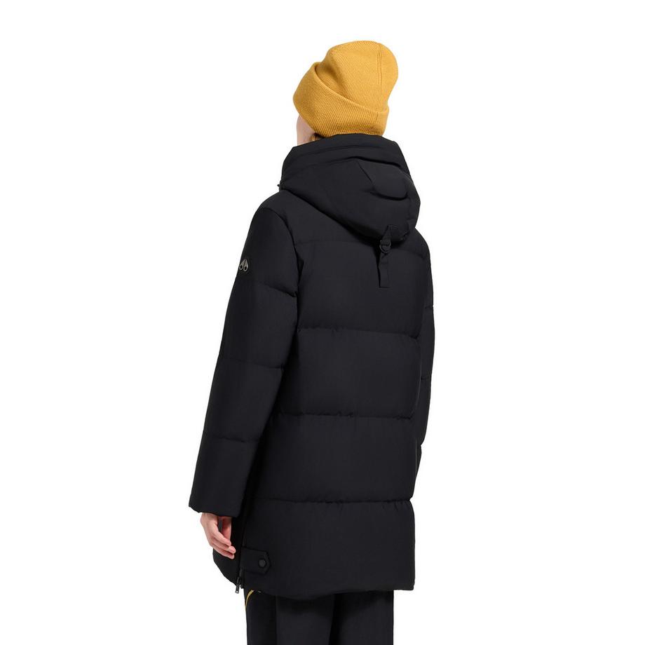 MOOSE KNUCKLES Nyluxe Chelia Shearling Trim 3Q Piumino  