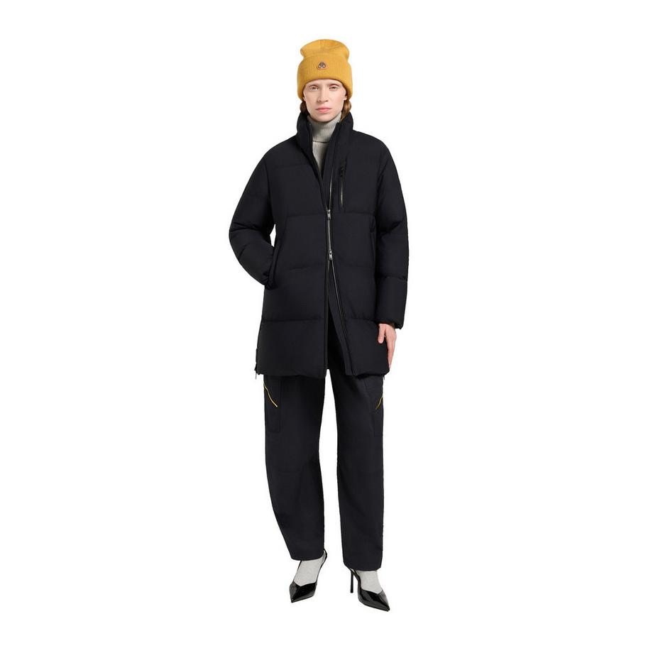 MOOSE KNUCKLES Nyluxe Chelia Shearling Trim 3Q Piumino  