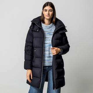 MOOSE KNUCKLES Gesteppter Daunenmantel mit abnehmbarer Kapuze  