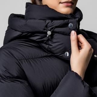 MOOSE KNUCKLES Gesteppter Daunenmantel mit abnehmbarer Kapuze  