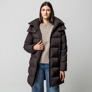 MOOSE KNUCKLES Gesteppter Daunenmantel mit abnehmbarer Kapuze  