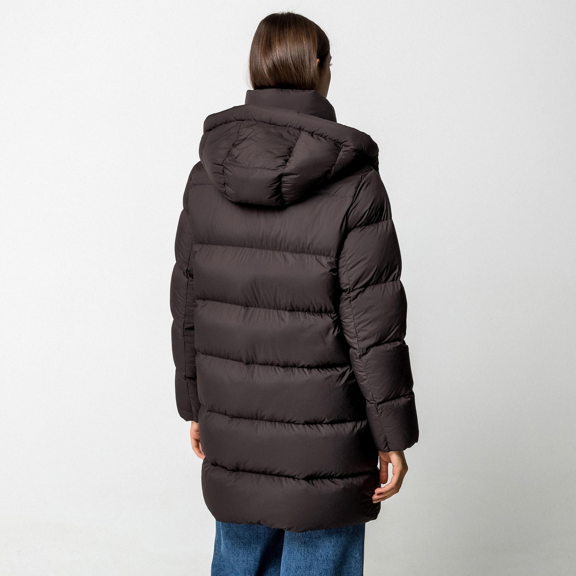 MOOSE KNUCKLES Gesteppter Daunenmantel mit abnehmbarer Kapuze  