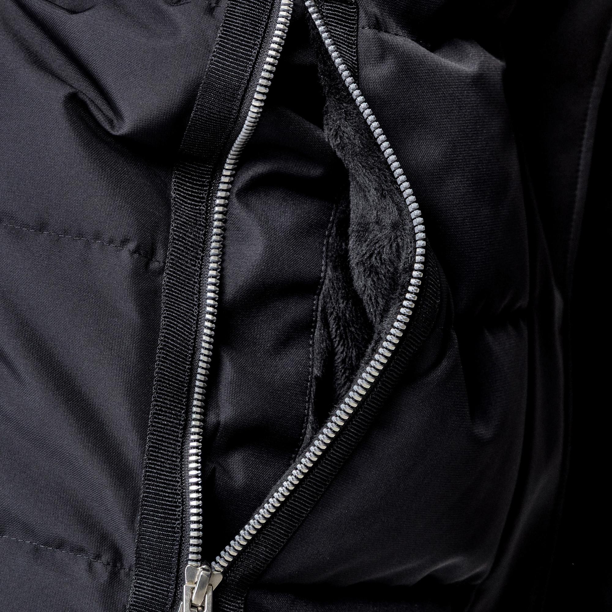 MOOSE KNUCKLES Gepolsterter Daunenmantel mit abnehmbarer Kapuze  