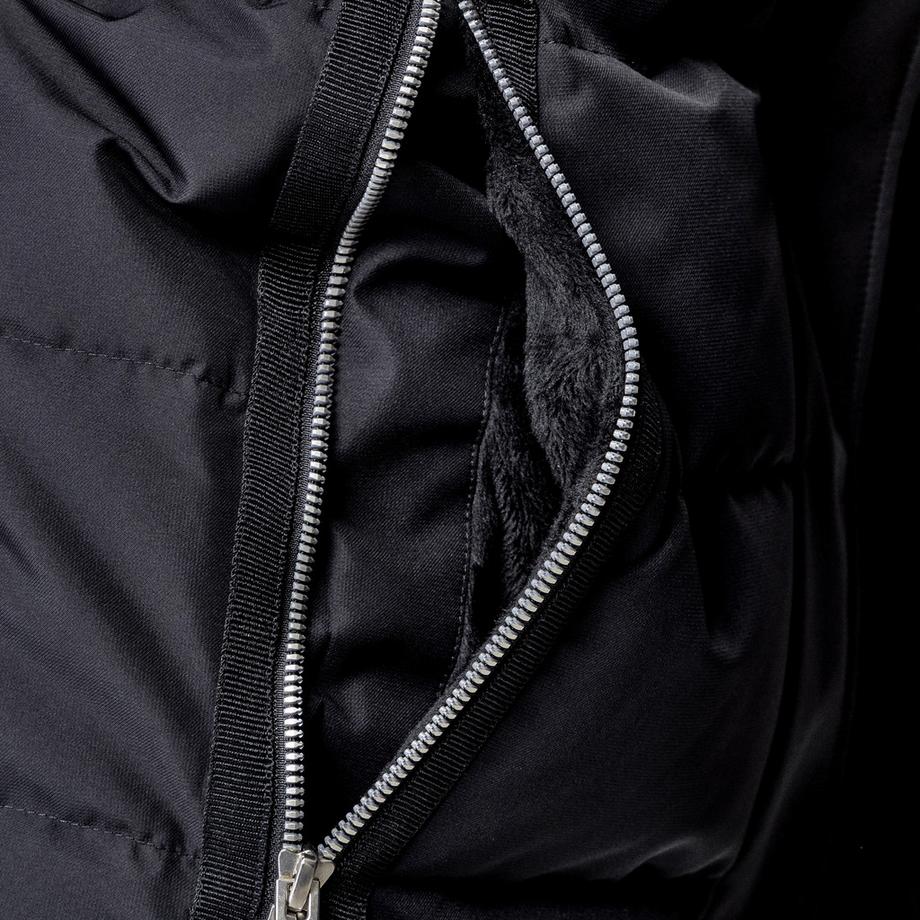 MOOSE KNUCKLES Cappotto imbottito in piuma con cappuccio staccabile  