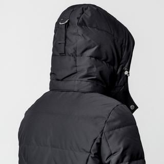 MOOSE KNUCKLES Gepolsterter Daunenmantel mit abnehmbarer Kapuze  