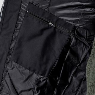 MOOSE KNUCKLES Gepolsterter Daunenmantel mit abnehmbarer Kapuze  