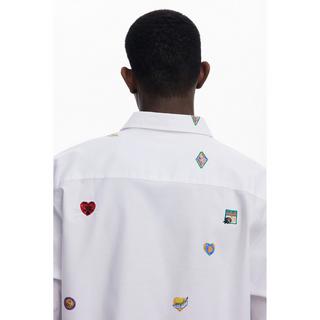 Desigual Top avec Patchs Allover  