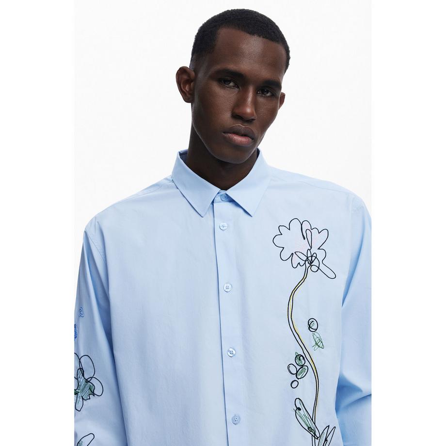 Desigual Top Manches Longues Imprimé Floral  