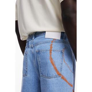 Desigual Relaxed Loose Fit Jeans mit Abstraktem Print  