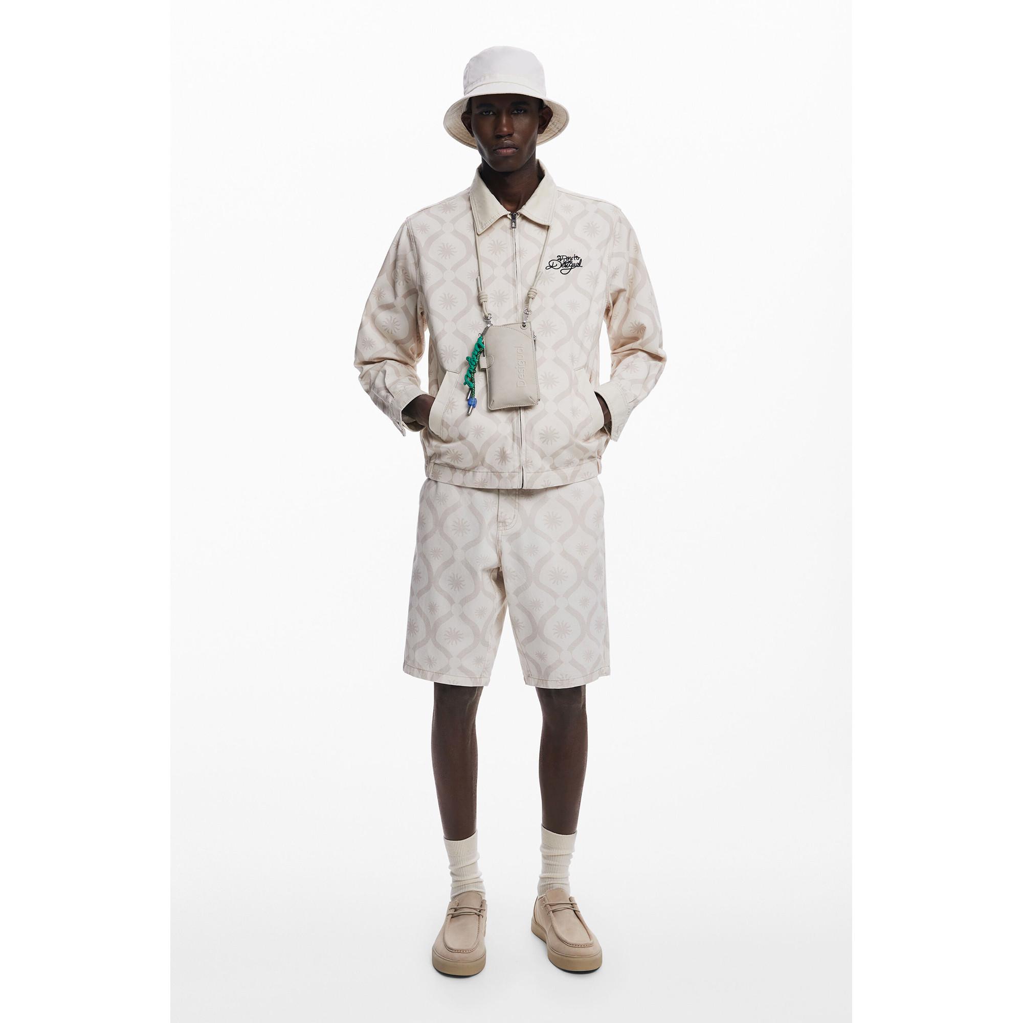 Desigual Relaxed Fit Jacke ohne Kapuze  