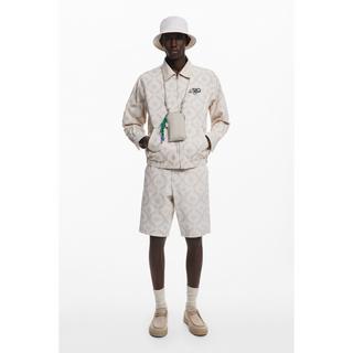 Desigual Relaxed Fit Jacke ohne Kapuze  