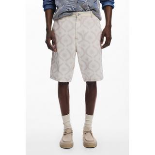 Desigual Gemusterte Bermuda Hose  