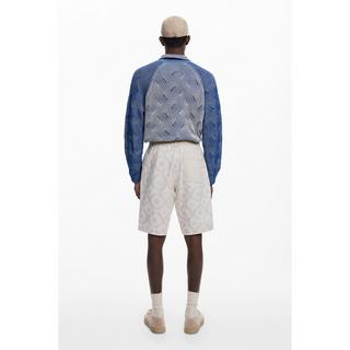 Desigual Gemusterte Bermuda Hose  