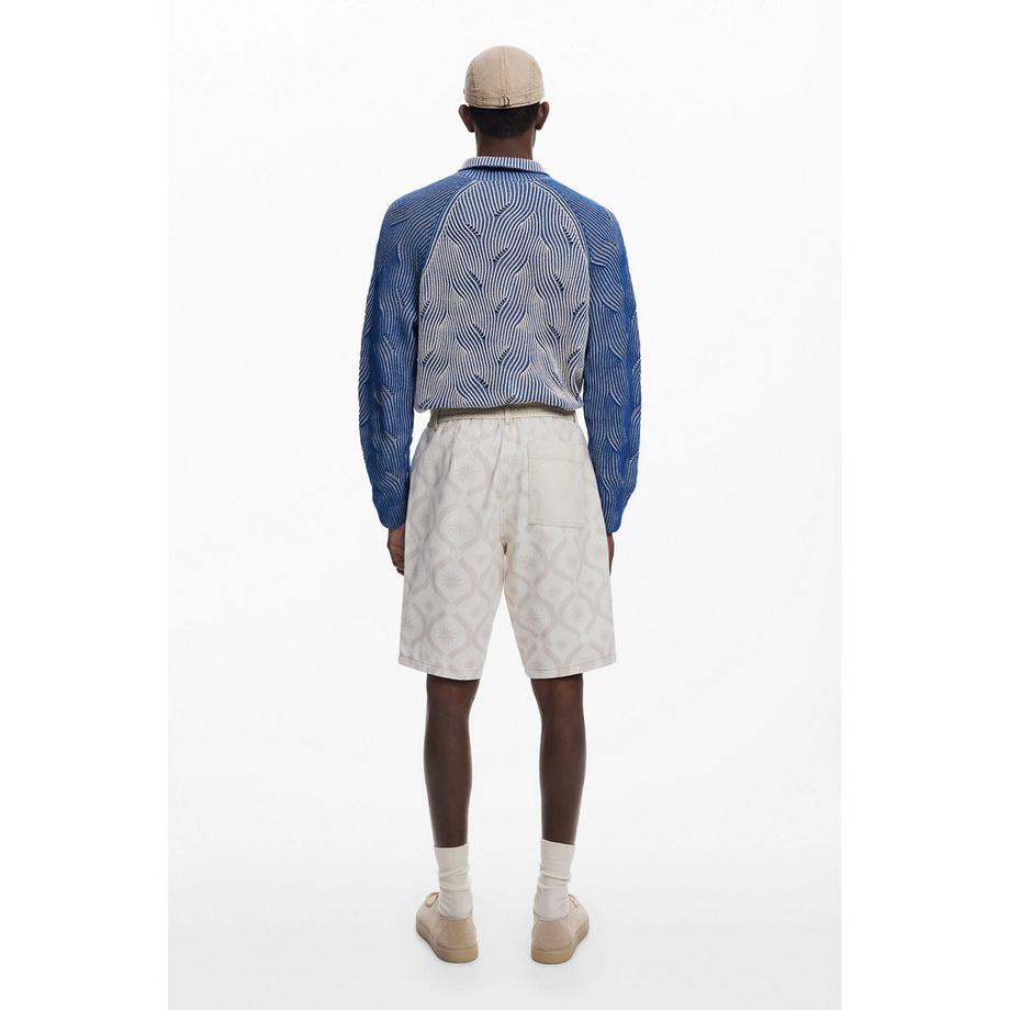 Desigual Bermuda Short à Motifs  