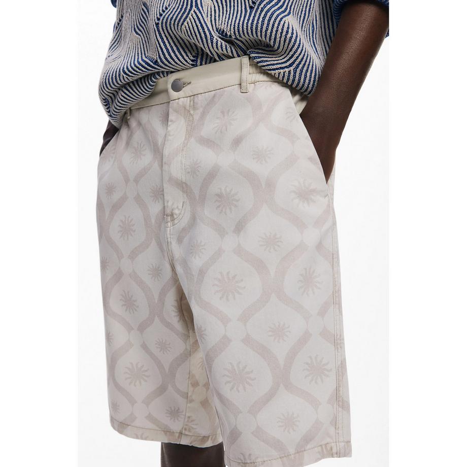 Desigual Bermuda Short à Motifs  