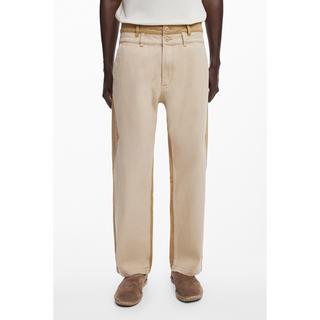 Desigual Two Tone Straight Leg Jeans  