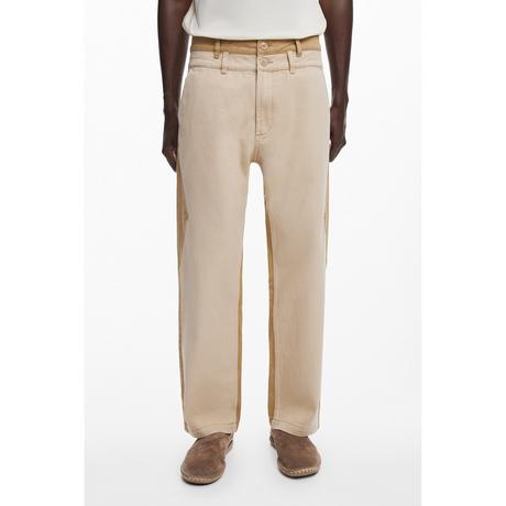 Desigual Two Tone Straight Leg Jeans  