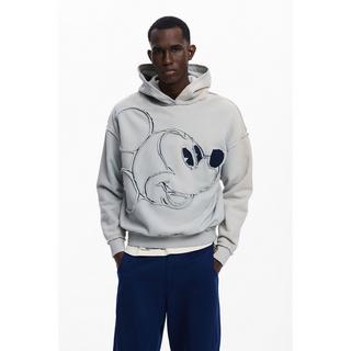 Desigual Mickey Mouse Patchwork Felpa con cappuccio  