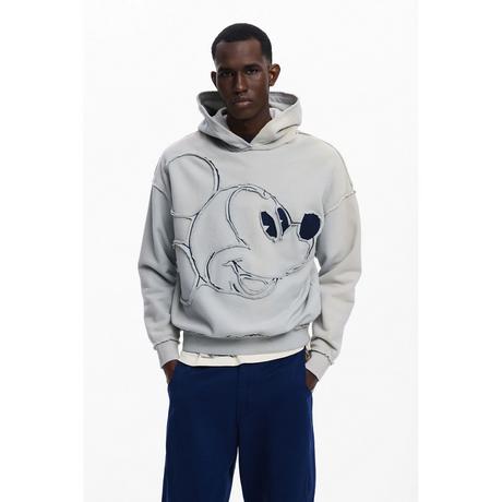 Desigual Mickey Mouse Patchwork Felpa con cappuccio  