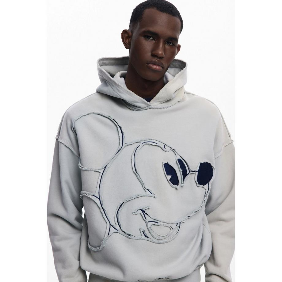 Desigual Mickey Mouse Patchwork Hoodie  