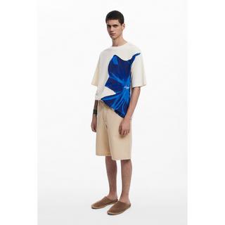 Desigual T-Shirt Blumendruck  