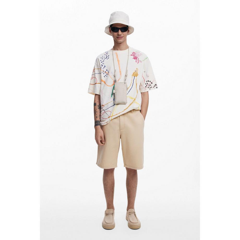 Desigual T-Shirt Arty Print Coupe Regular  