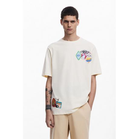 Desigual T-shirt con Patches  