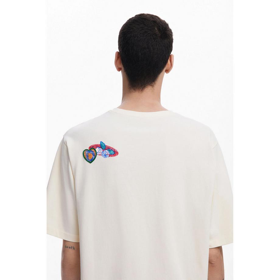 Desigual T-shirt con Patches  
