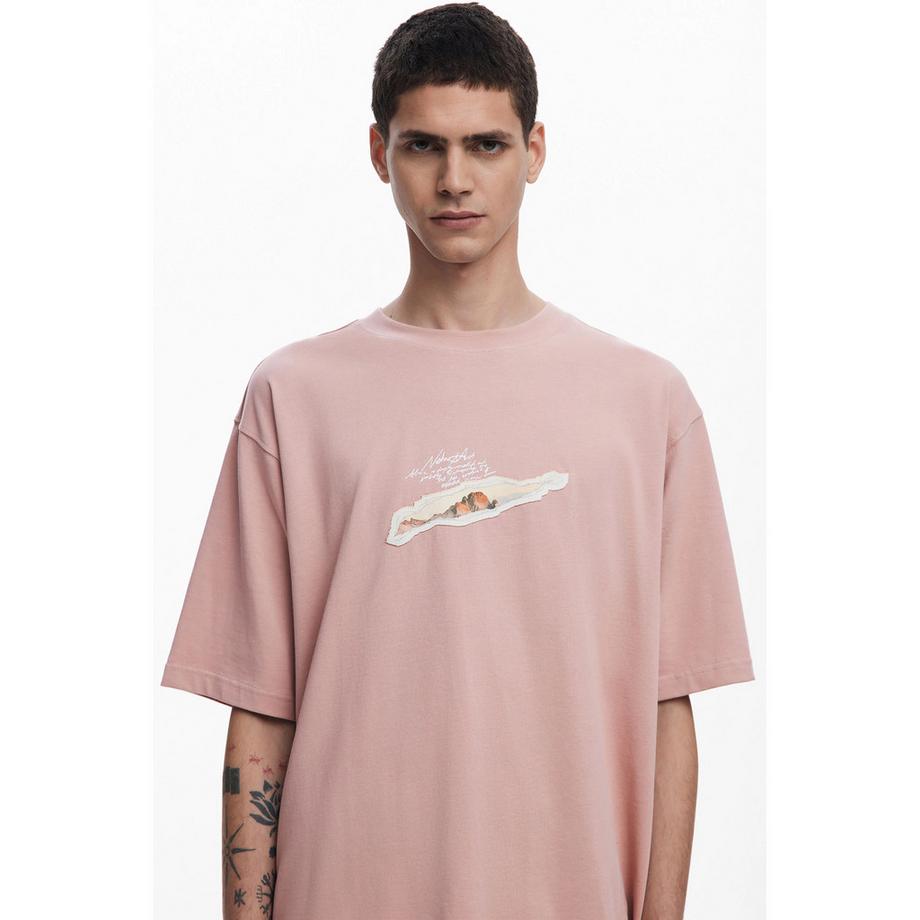 Desigual T-Shirt Grafikdruck  