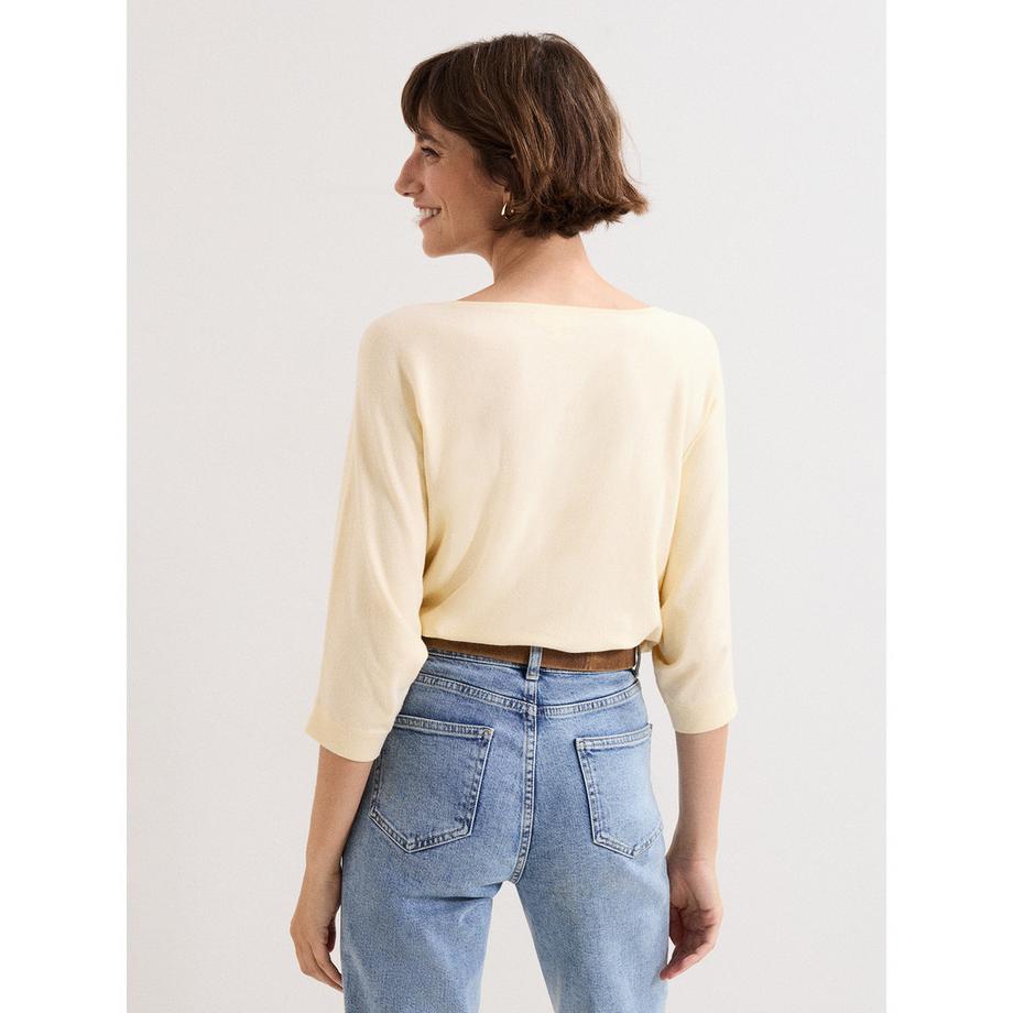 Phase Eight Maglione Girocollo Maniche 3/4  