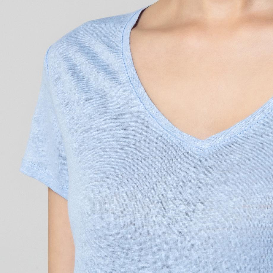 Manor Woman T-shirt Maniche Corte Scollo a V Vestibilità Regolare  