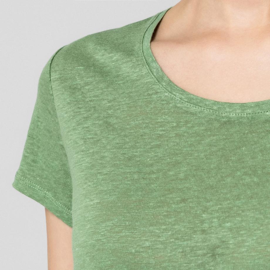 Manor Woman Leinen Regular Fit T-Shirt  