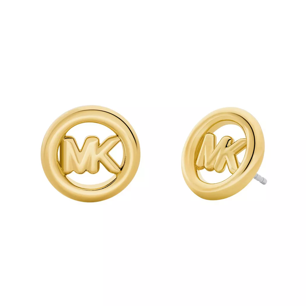 Paar Creolen MICHAEL KORS "Schmuck Geschenk Metall Ohrringe PREMIUM", gold (gelbgoldfarben, metallfarben), Ohrringe, Damen, Metall 2