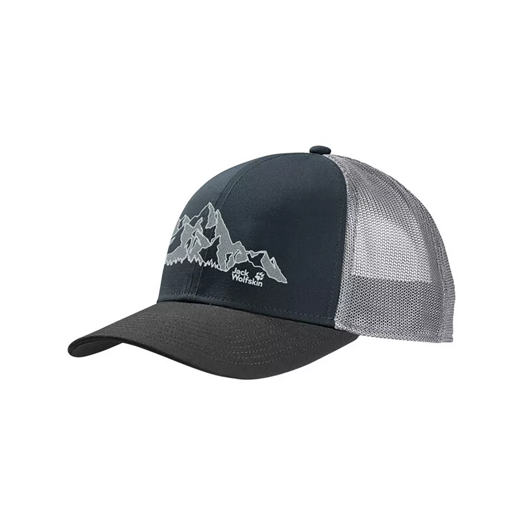 Jack Wolfskin - Cap, Brand Cap, One Size, Anthrazit