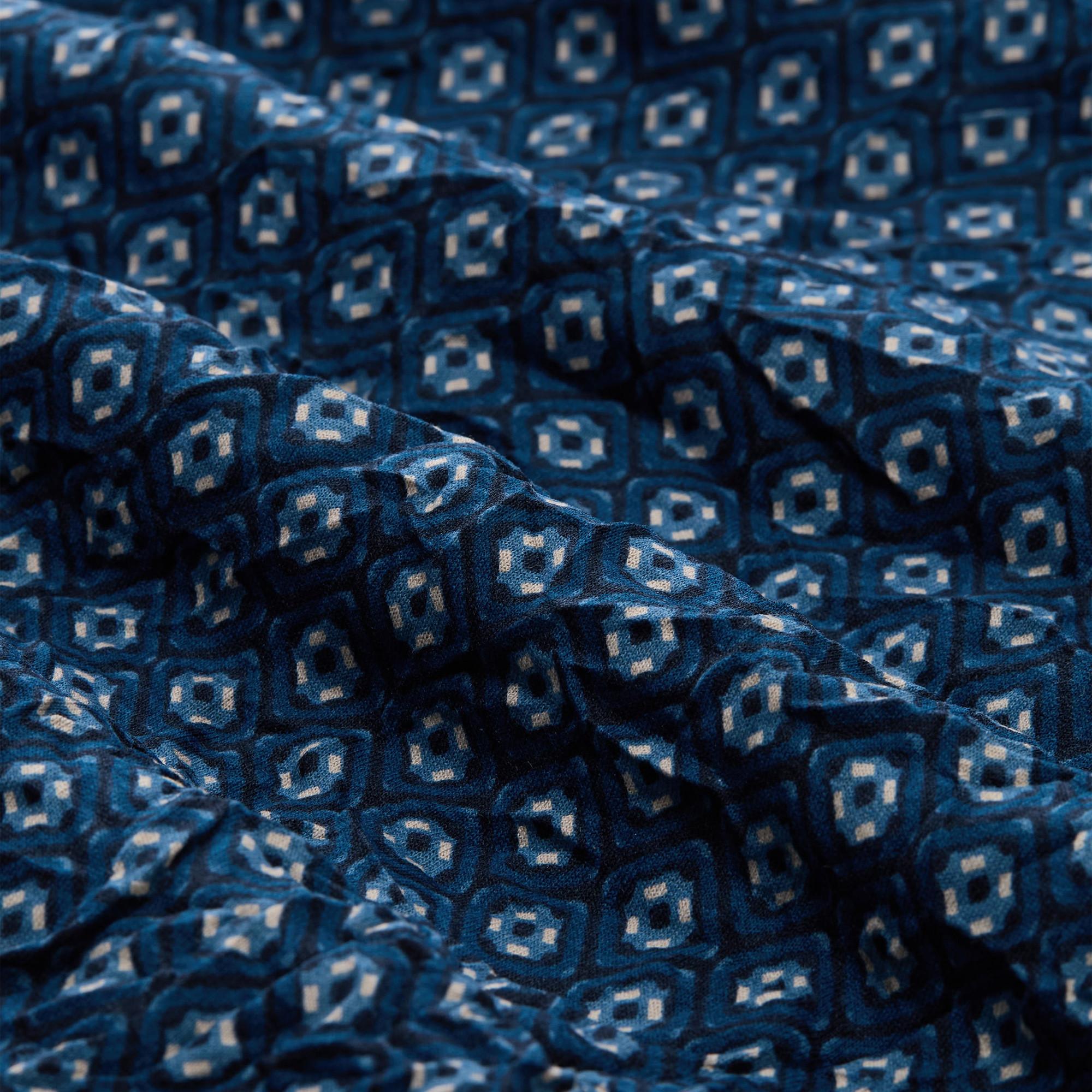 TOM TAILOR Blusa Henley 3/4 Maniche Fantasia  